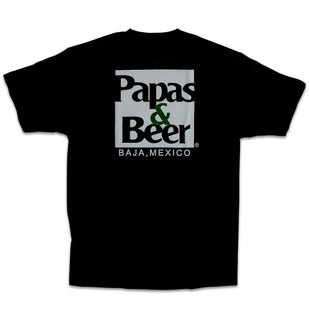 Original Square Tee - Black – Papas&Beer