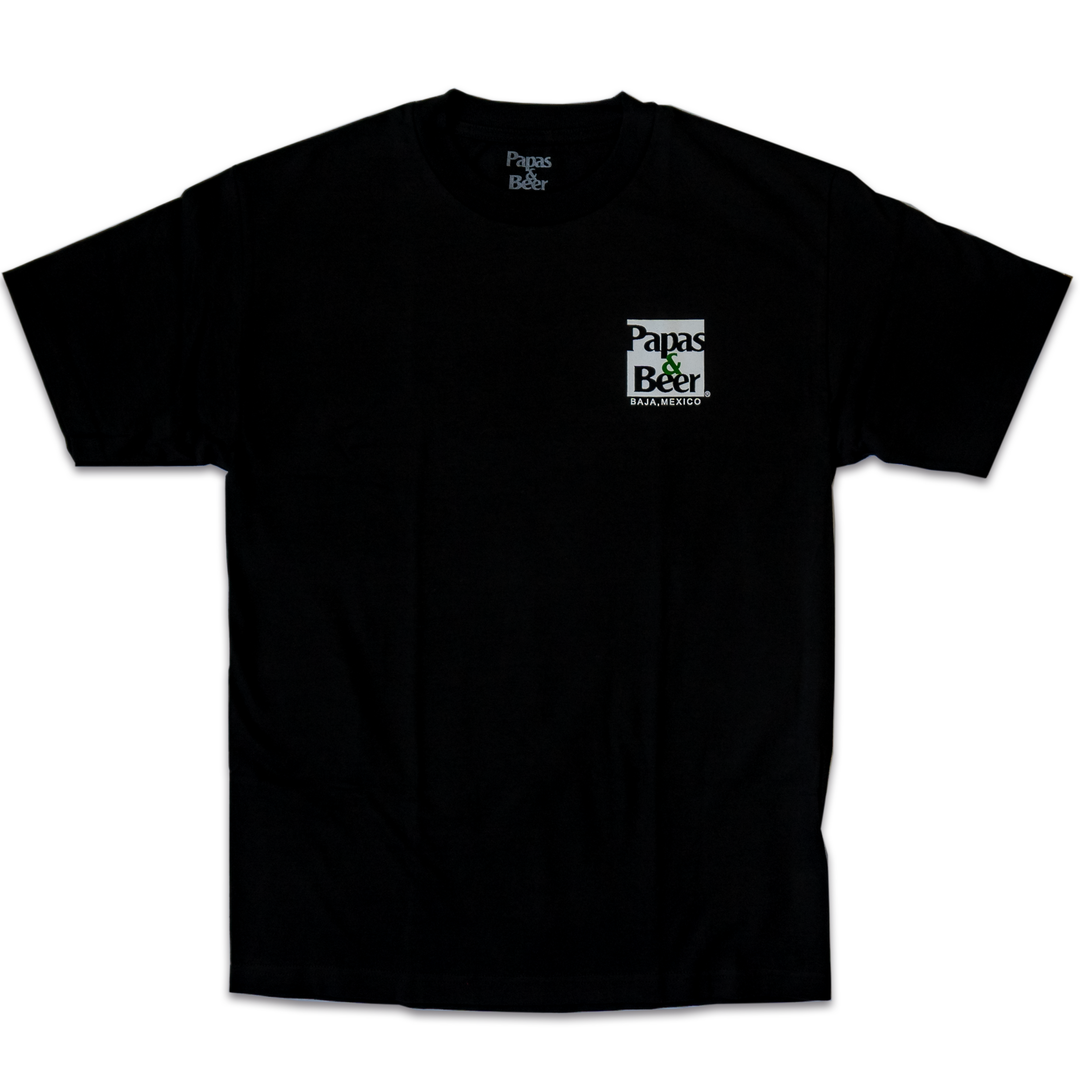 Original Square Tee - Black – Papas&Beer