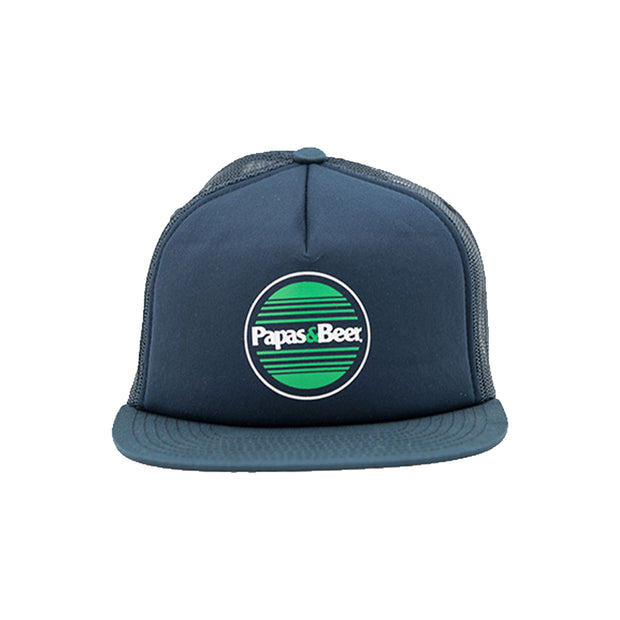 Sunset Trucker Hat - Navy