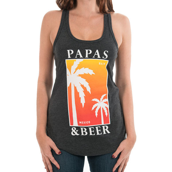 T-shirt Homme Papas & Beer Baja Mexico - Taille XL - Noir - Marque Alstyle - Neuf